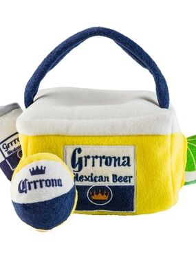 NEW Haute Diggity Dog Grrrona Cooler Interactive Toy